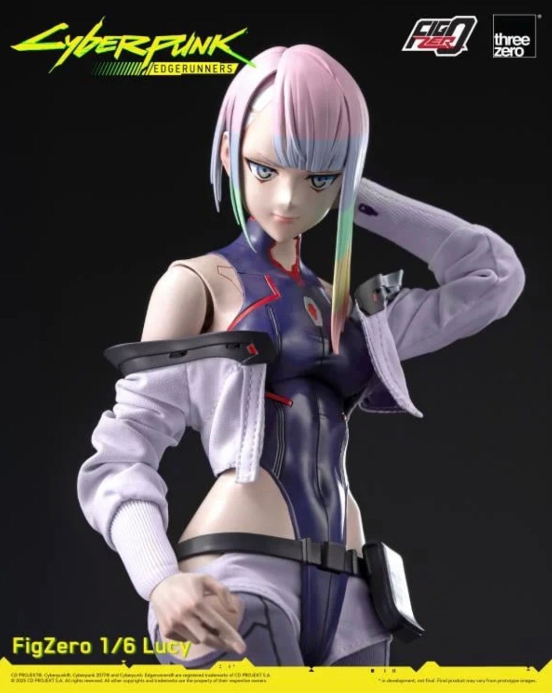 Lucy Cyberpunk Edgerunners FigZero 1/6 Action Figure by Threezero