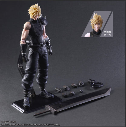Final Fantasy VII Rebirth Cloud Strife Play Arts Kai Action Figure by Square Enix