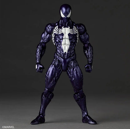 (Arriving soon! Limit 1 per costumer) Revoltech Amazing Yamaguchi Purple Symbiote Spider-Man by Kaiyodo