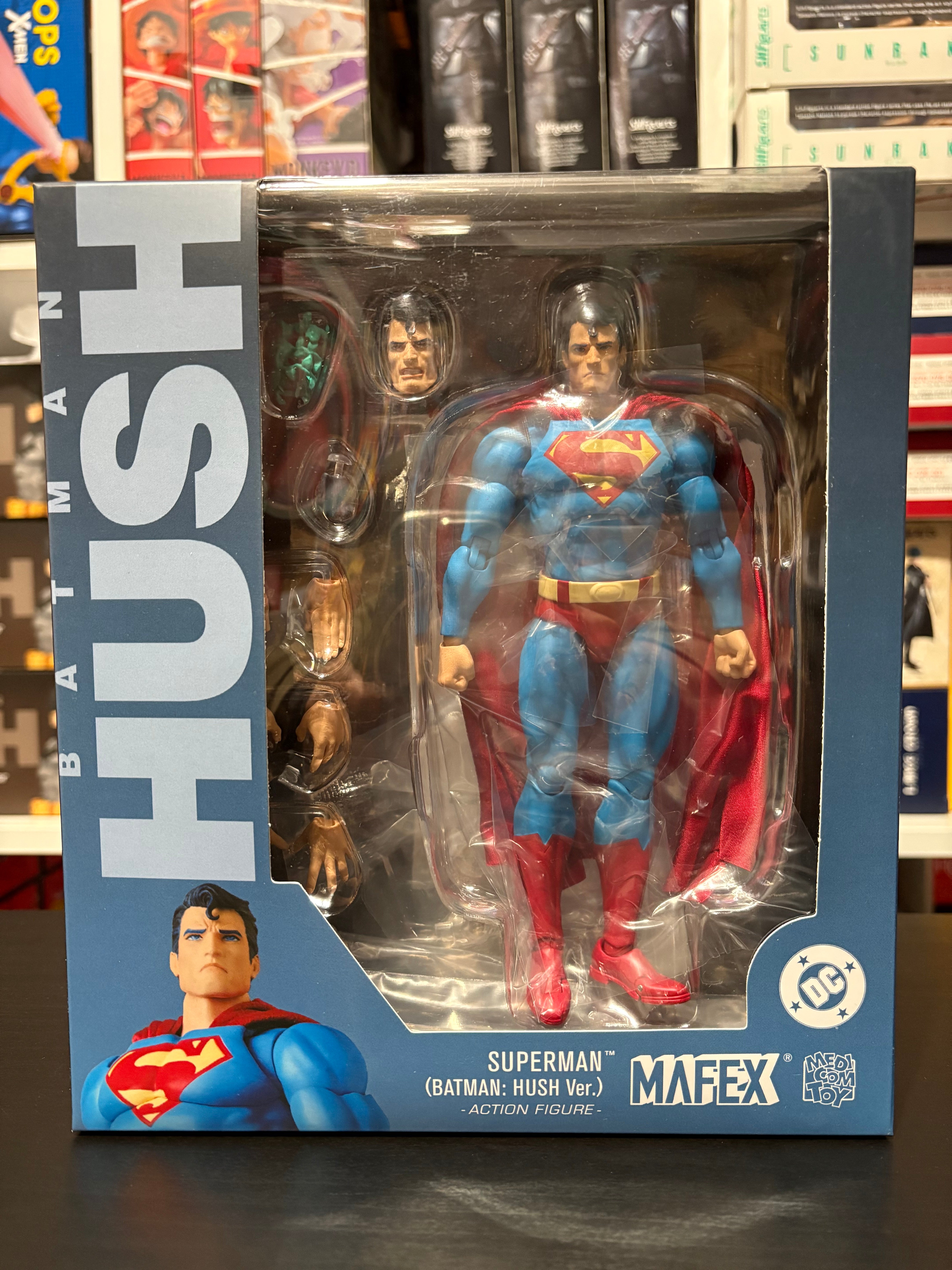 MAFEX HUSH DC スーパーマン MAFEX Superman HUSH (DC Comics, Medicom) Sealed| Bitz & Buttons