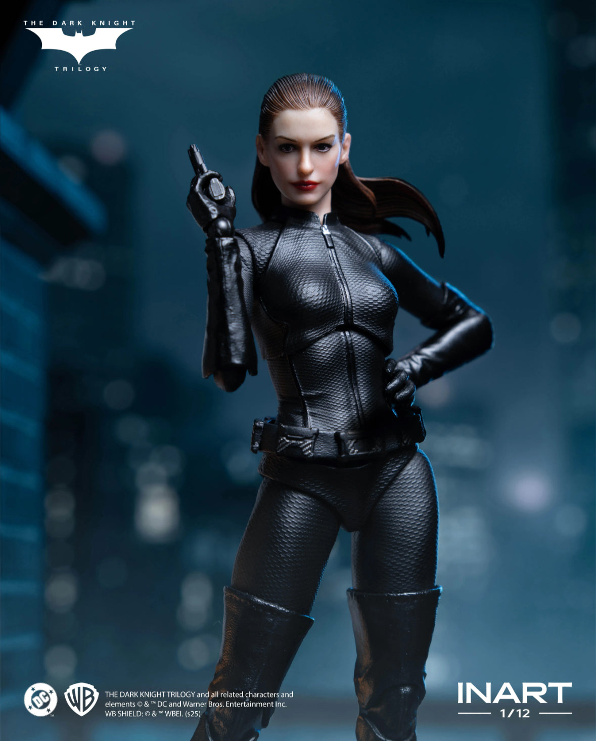 (Arriving soon!) The Dark Knight Rises Catwoman 1/12 Action Figure by INART