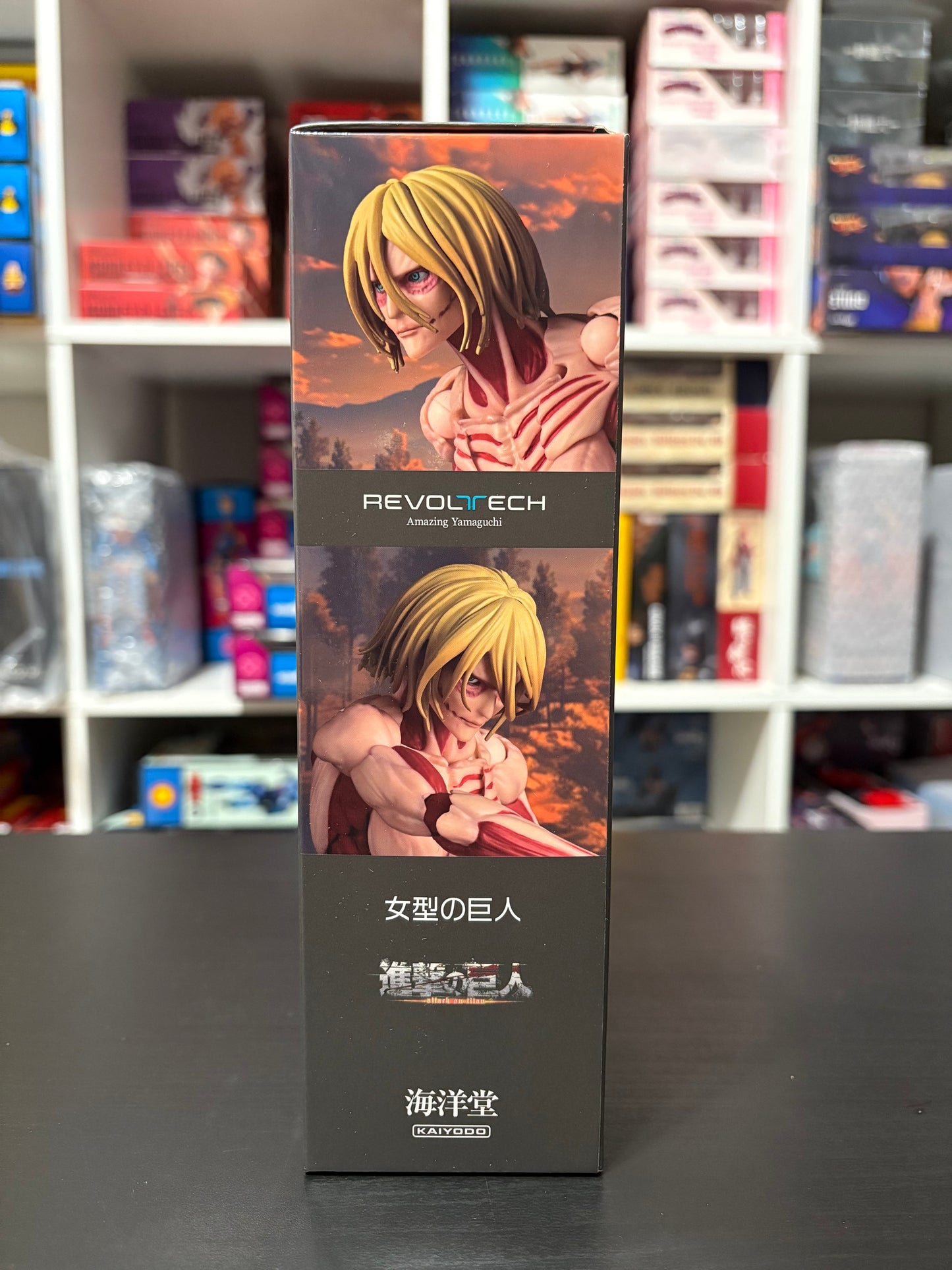 Revoltech Amazing Yamaguchi Attack on Titan Female Titan by Kaiyodo
