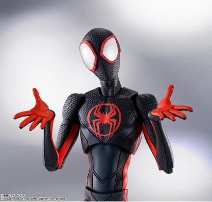 S.H.FiguartsMiles Morales Spider-Man Across the Spider-Verse Tamashii Nations by Bandai