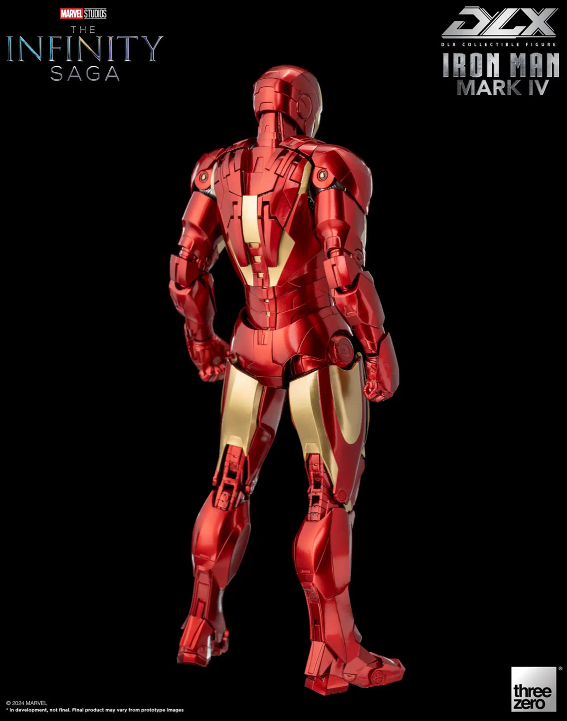 The Infinity Saga DLX Iron Man Mark IV Marvel 1/12 Scale by ThreeZero
