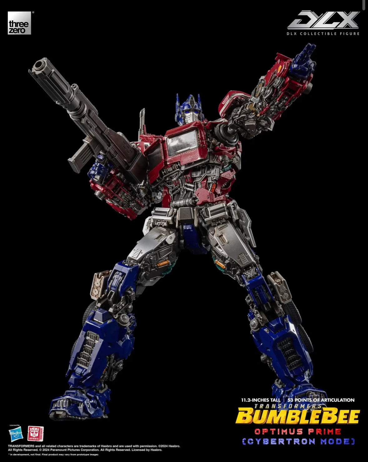 Transformers: Bumblebee Optimus Prime Cybertron Mode DLX by Threezero