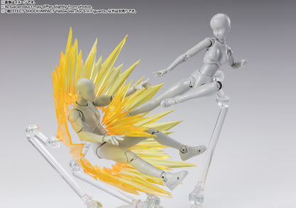 Shock Impact Effect Yellow Version For S.H. Figuarts Bandai Tamashii