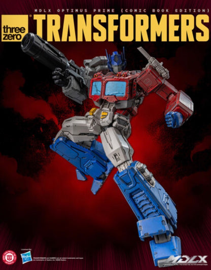 MDLX Optimus Prime Transformers Comic Book Edition 7" Action Figure by Threezero