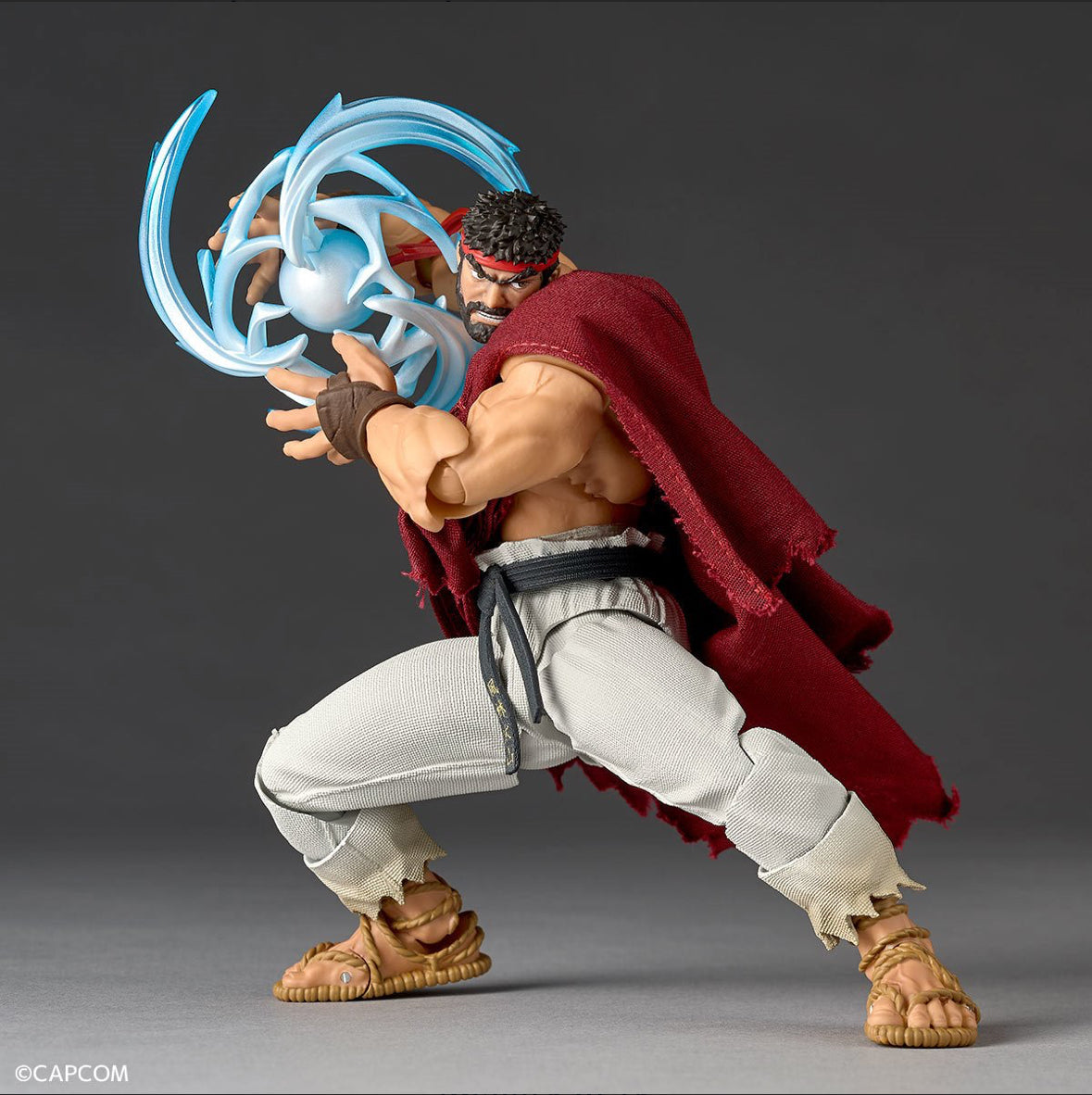Amazing Yamaguchi Revoltech Ryu Street Fighter 6 w/ *Bonus Face Plate Action Figure BY KAIYODO