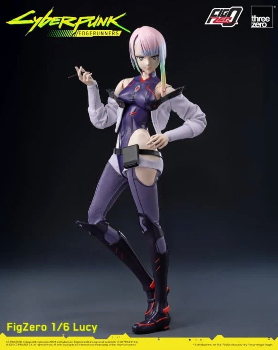Lucy Cyberpunk Edgerunners FigZero 1/6 Action Figure by Threezero