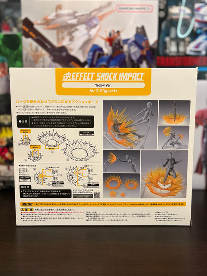 Shock Impact Effect Yellow Version For S.H. Figuarts Bandai Tamashii