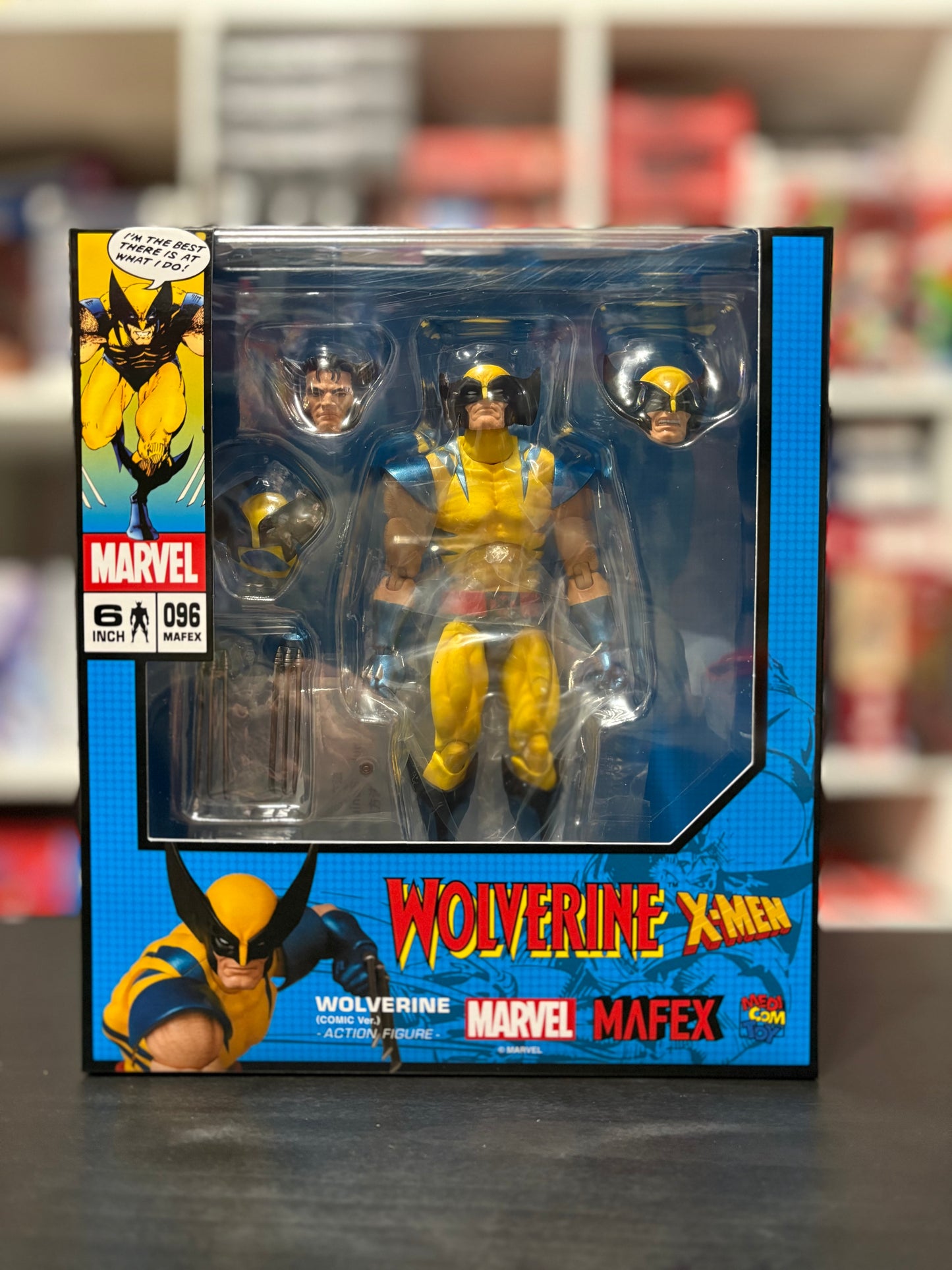 MAFEX No.096 Wolverine Marvel X-men Comic Version by Medicom