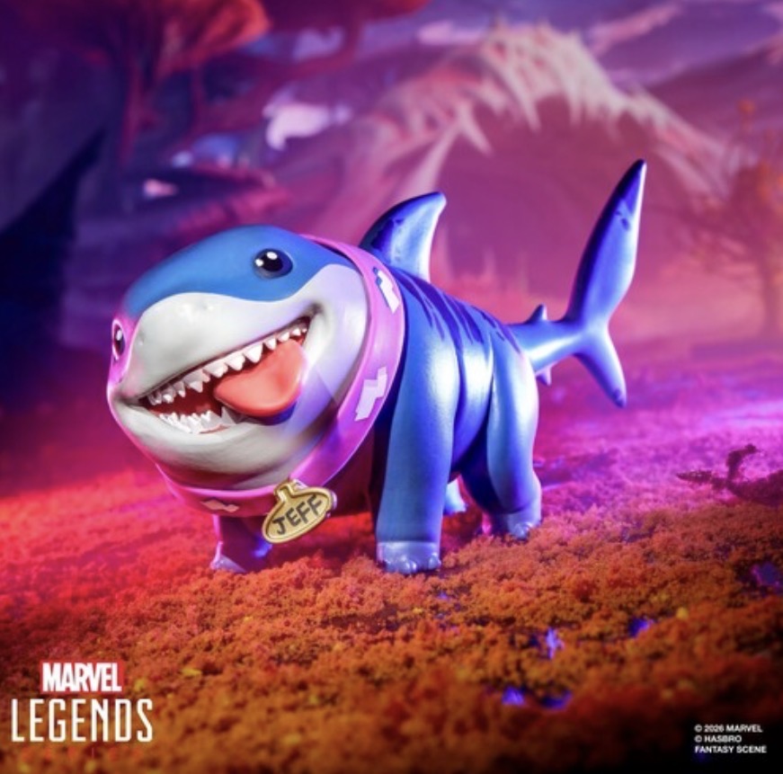 Marvel Rivals Venom & Jeff the Land Shark - Marvel Legends Action Figure 2-Pack by Hasbro
