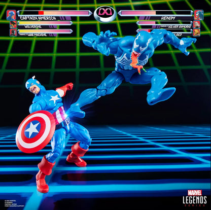 Marvel Legends Series Gamerverse Captain America vs Venom by Hasbro