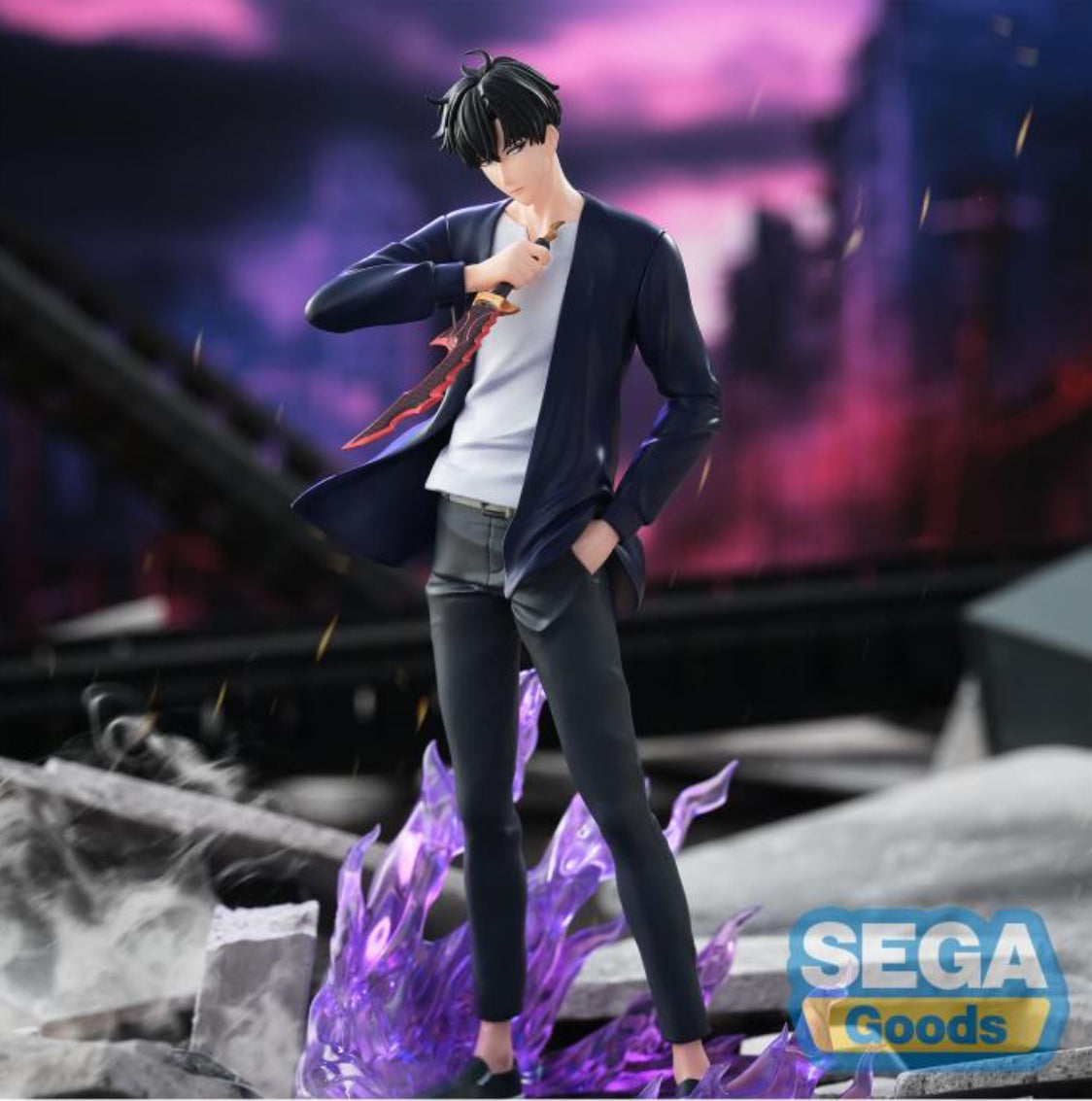 Solo Leveling Sung Jinwoo and Cha Hae-in Xross Link Figure
Bundle BY SEGA