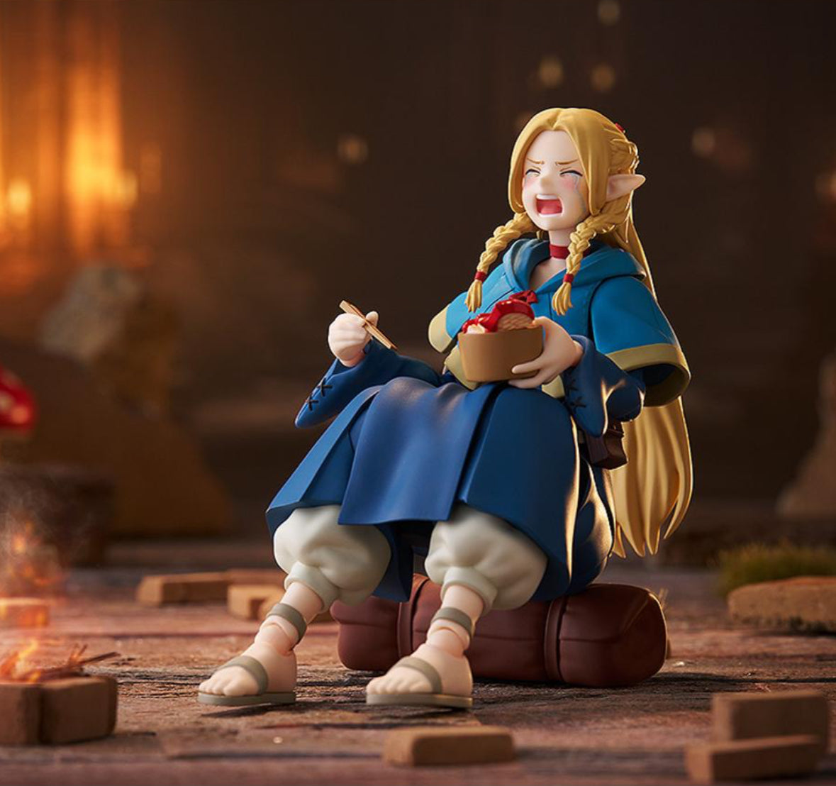 Figma Marcille No.633 w/ bonus faceplate Delicious in Dungeon
