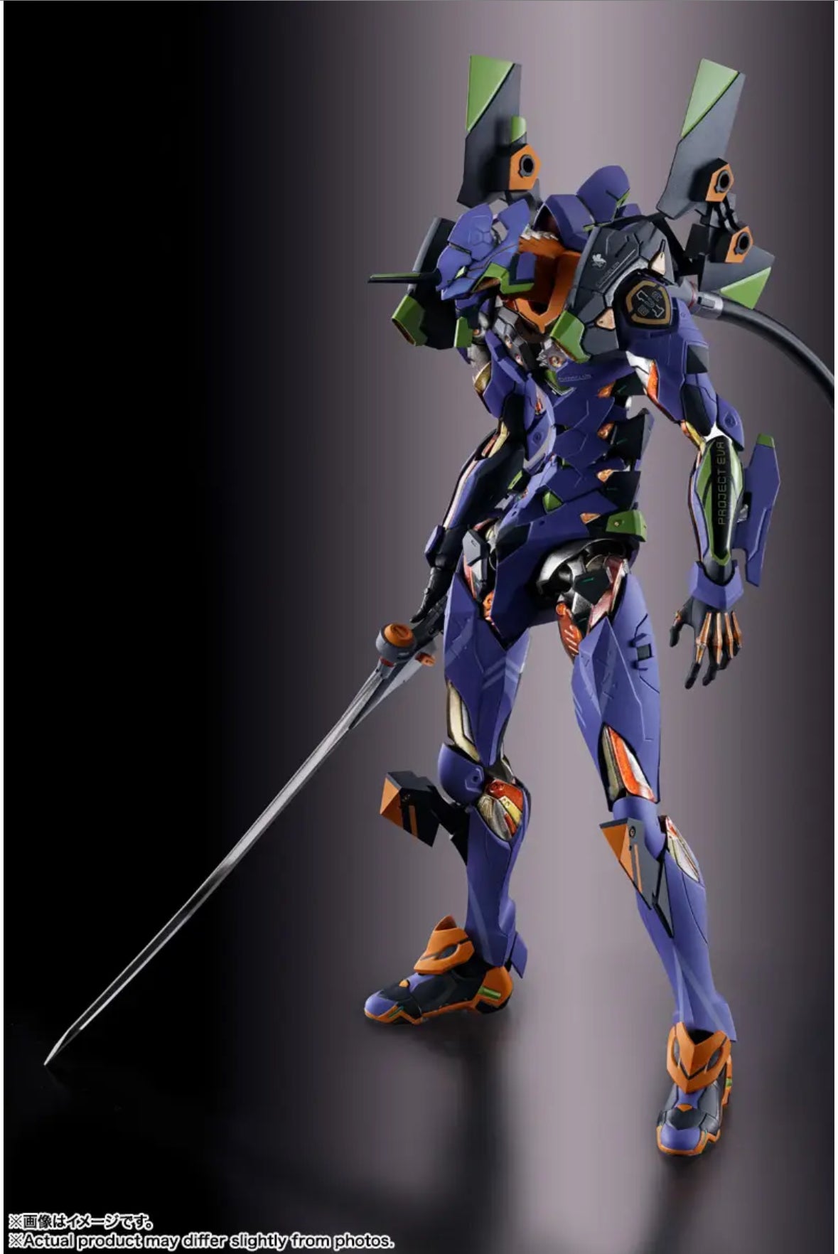 Metal Build Evangelion Unit 01 with the Spear of Gaius 30th Anniversary by Bandai Tamashii Nations