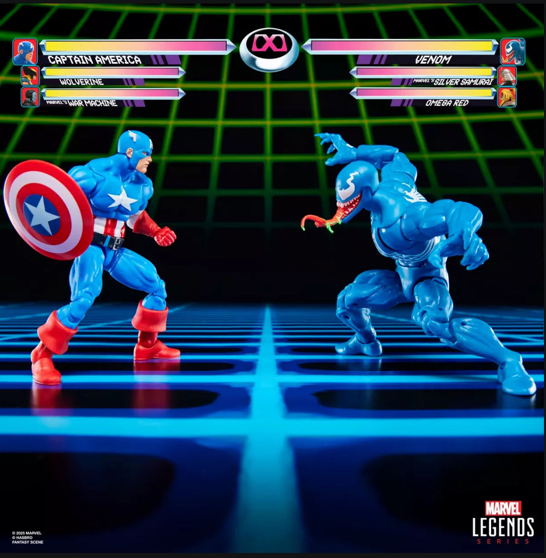 Marvel Legends Series Gamerverse Captain America vs Venom by Hasbro