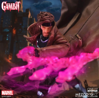 (Arriving Soon!) Marvel X-Men Gambit One:12 Collective Action Figure by Mezco