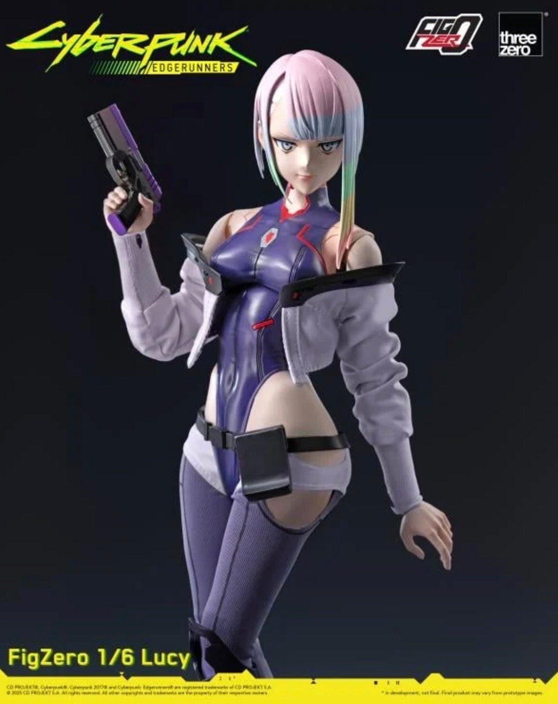 Lucy Cyberpunk Edgerunners FigZero 1/6 Action Figure by Threezero