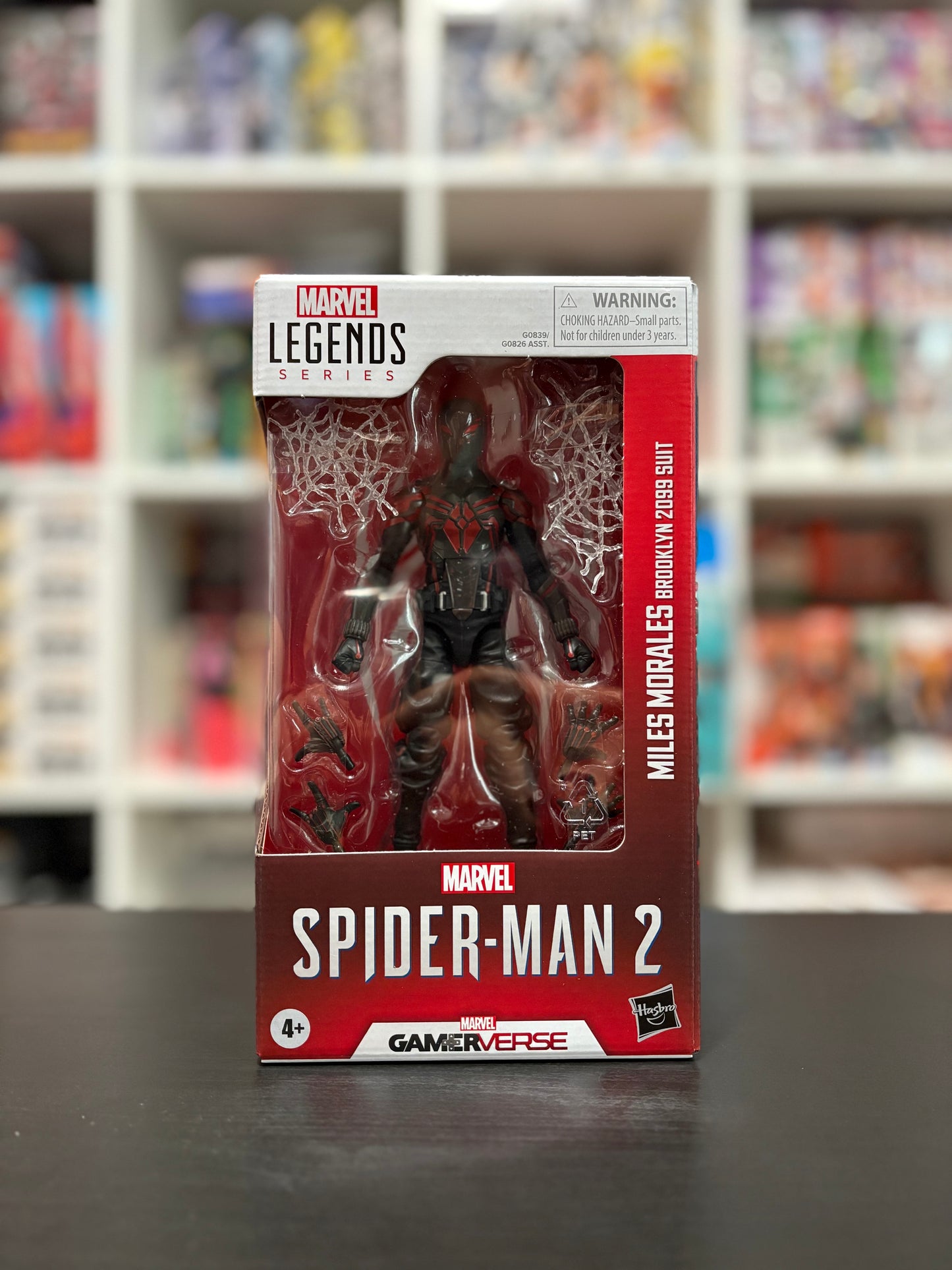 Spider-Man 2 Marvel Legends Gamerverse Miles Morales  Brooklyn 2099 Suit