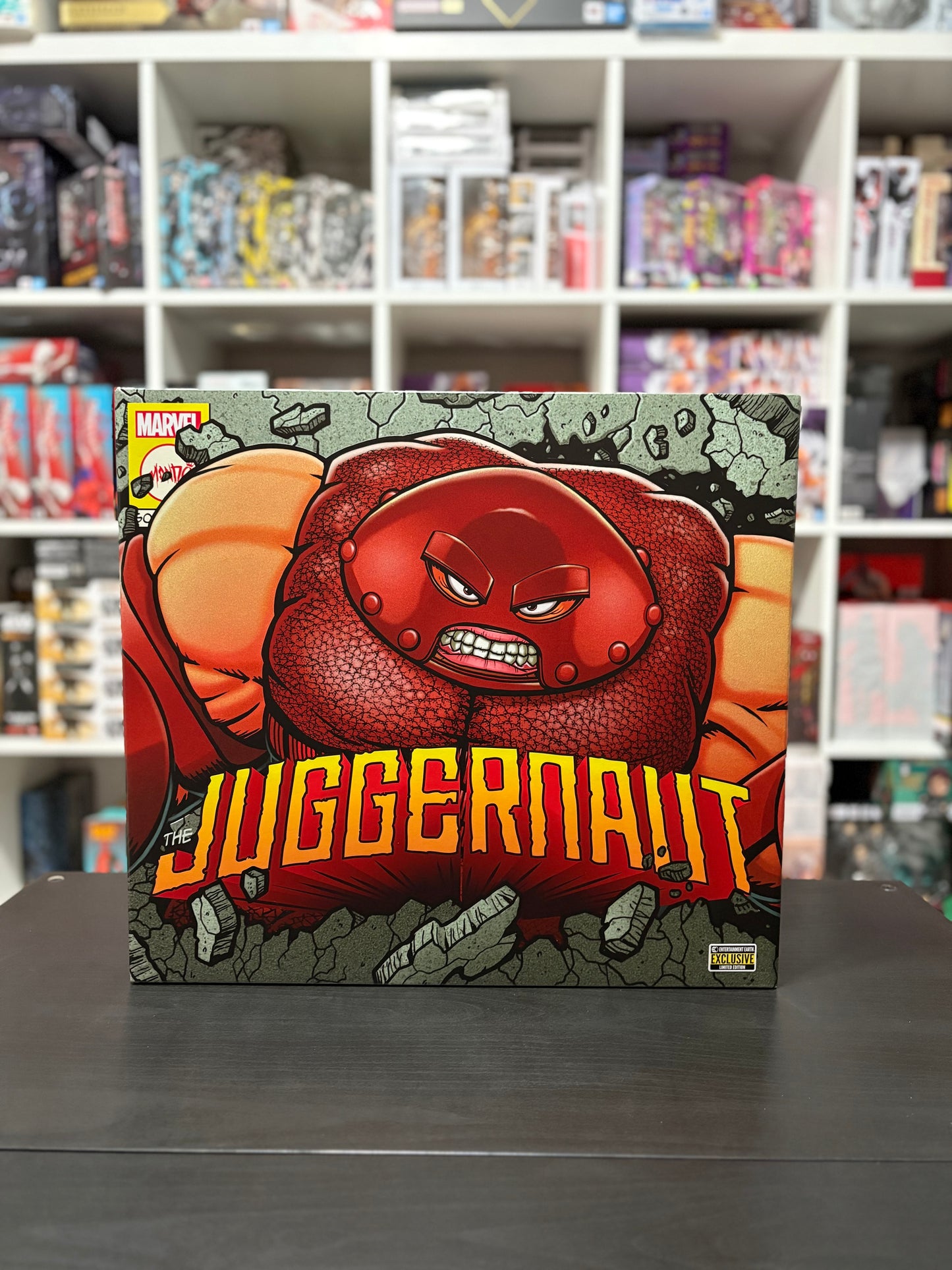 Juggernaut Prisoner Yellow Variant X-Men Soft Vinyl 12-Inch Figure by Mondo