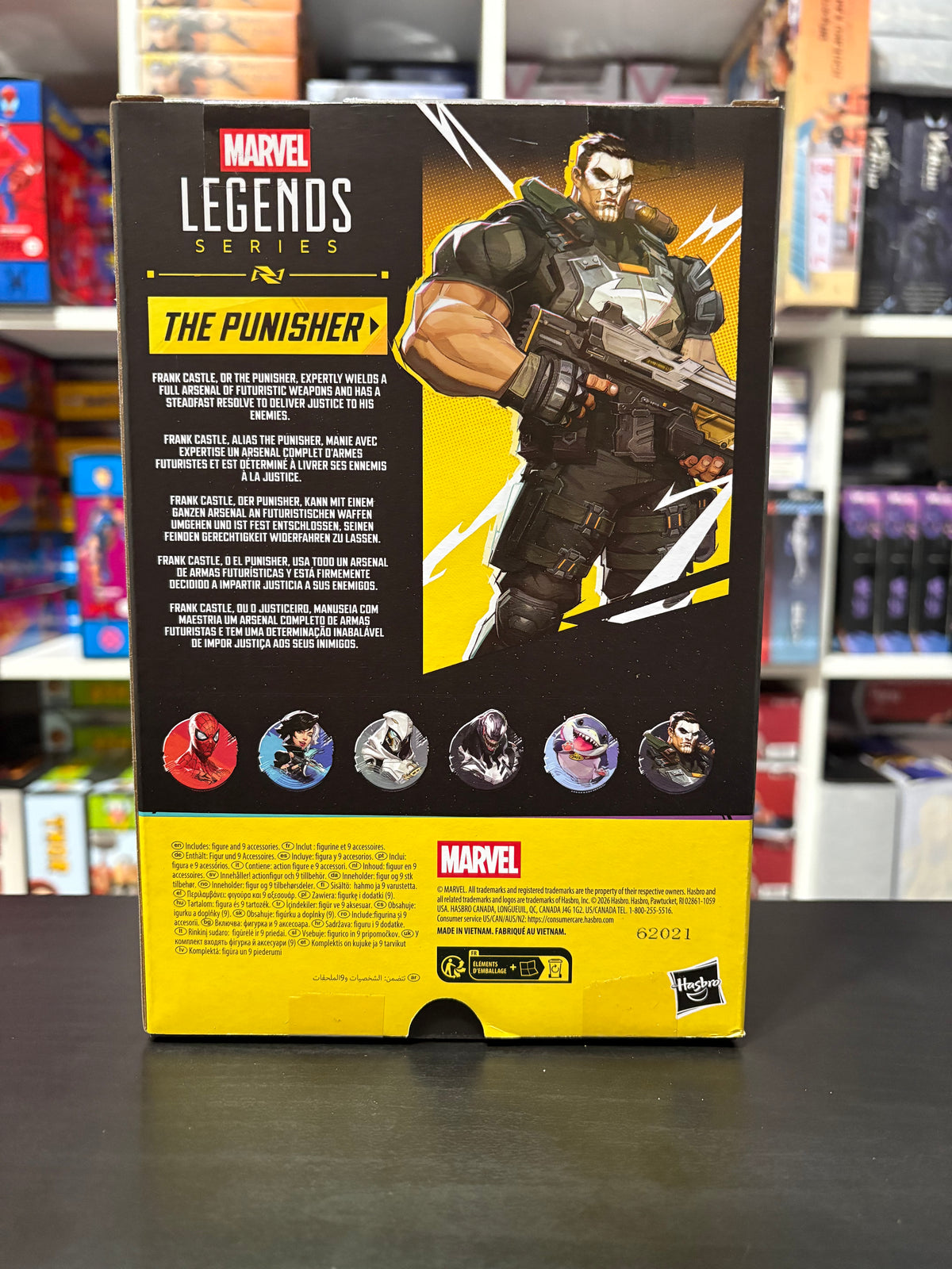 Marvel Rivals The Punisher - Marvel Legends Action Figure by Hasbro