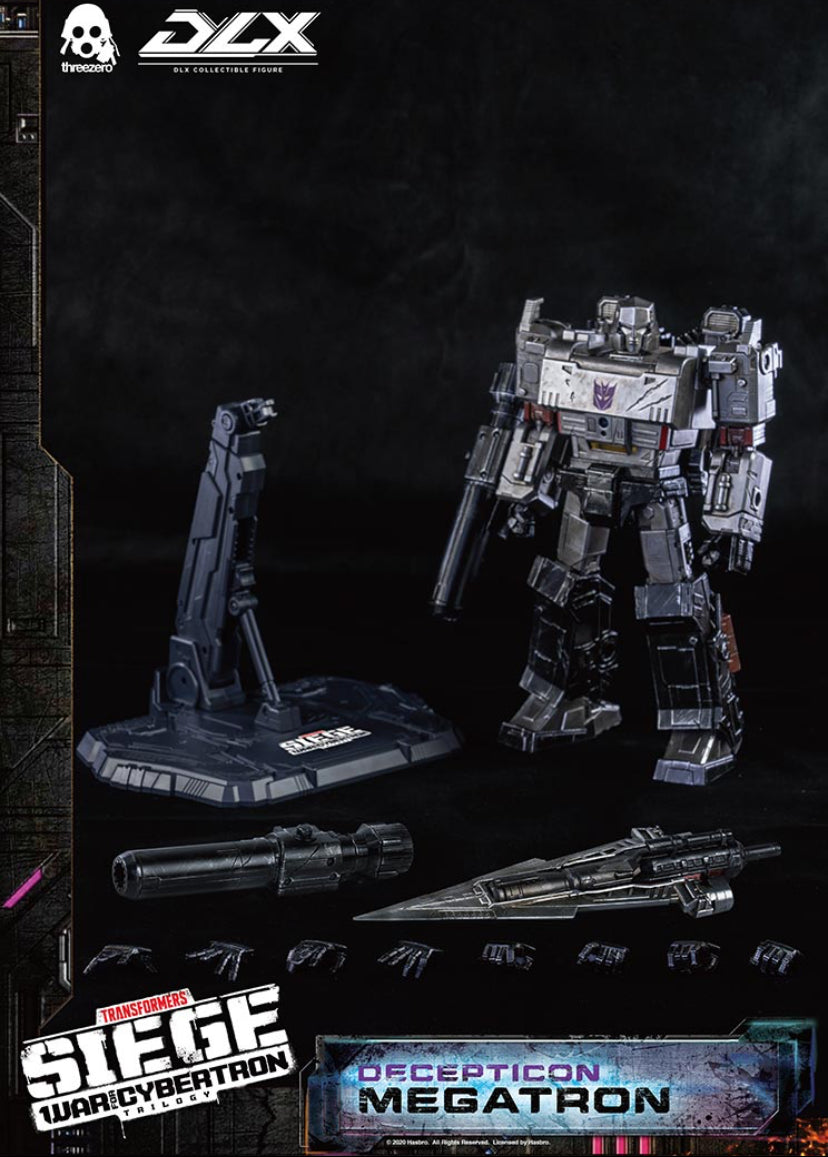 DLX Megatron
Transformers: War For Cybertron Trilogy by Hasbro x Threezero