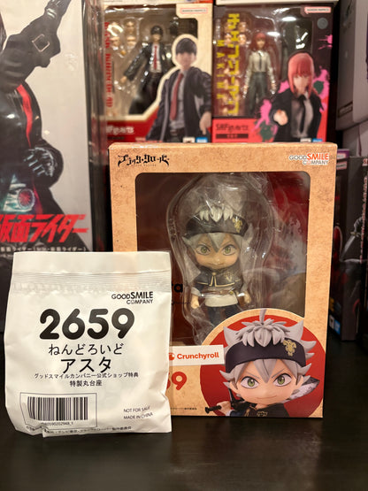 Nendoroid No. 2659 Asta w/Bonus Round Base Black Clover