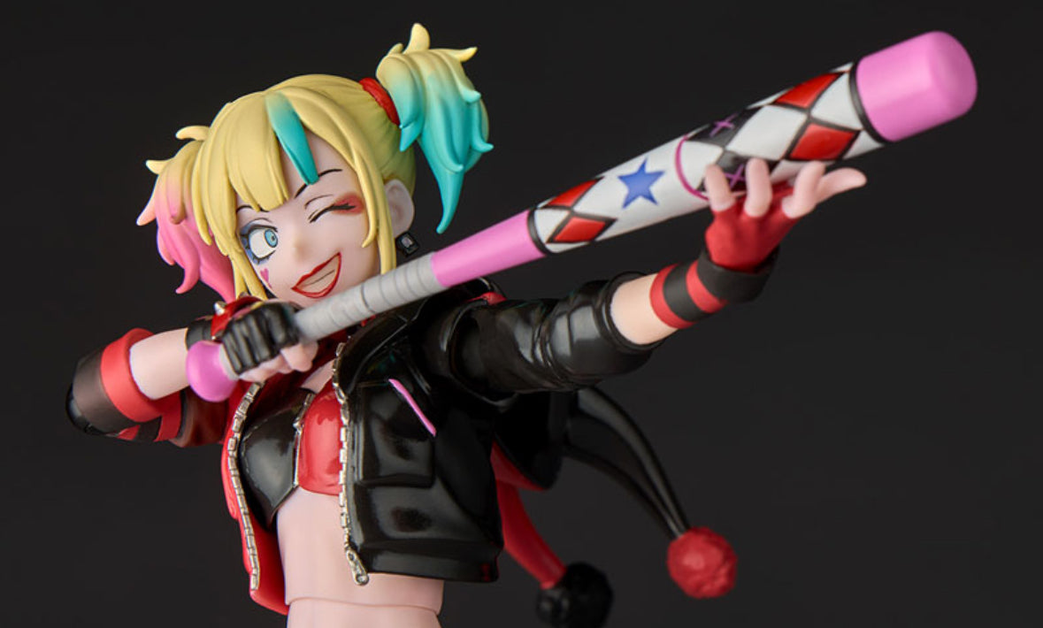 Revoltech Amazing Yamaguchi Harley Quinn Suicide Squad ISEKAI Ver. By Kaiyodo
