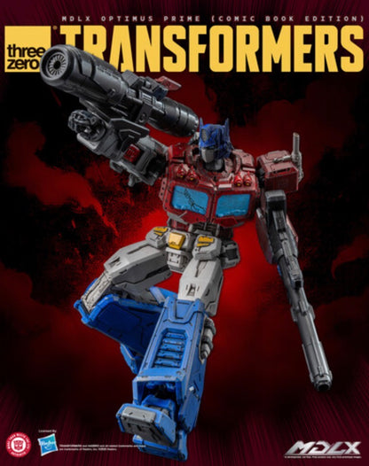 MDLX Optimus Prime Transformers Comic Book Edition 7" Action Figure by Threezero