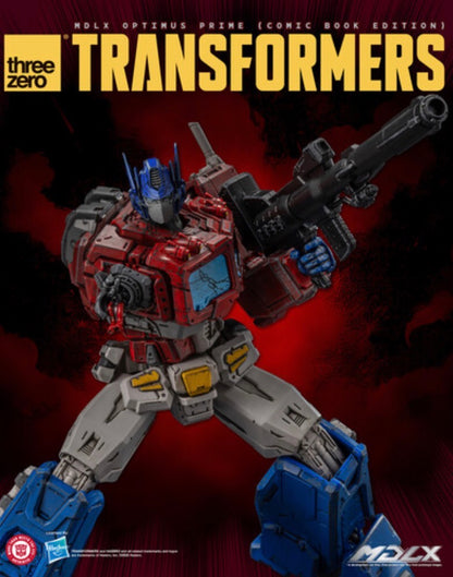 MDLX Optimus Prime Transformers Comic Book Edition 7" Action Figure by Threezero