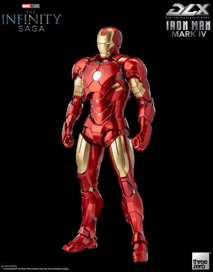 The Infinity Saga DLX Iron Man Mark IV Marvel 1/12 Scale by ThreeZero