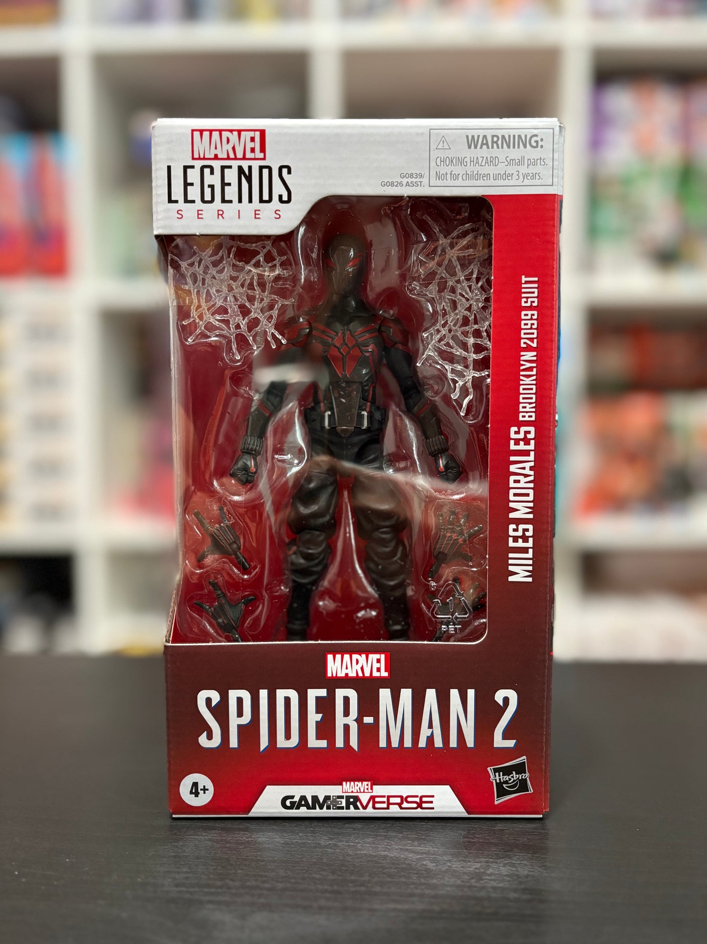 Spider-Man 2 Marvel Legends Gamerverse Miles Morales  Brooklyn 2099 Suit
