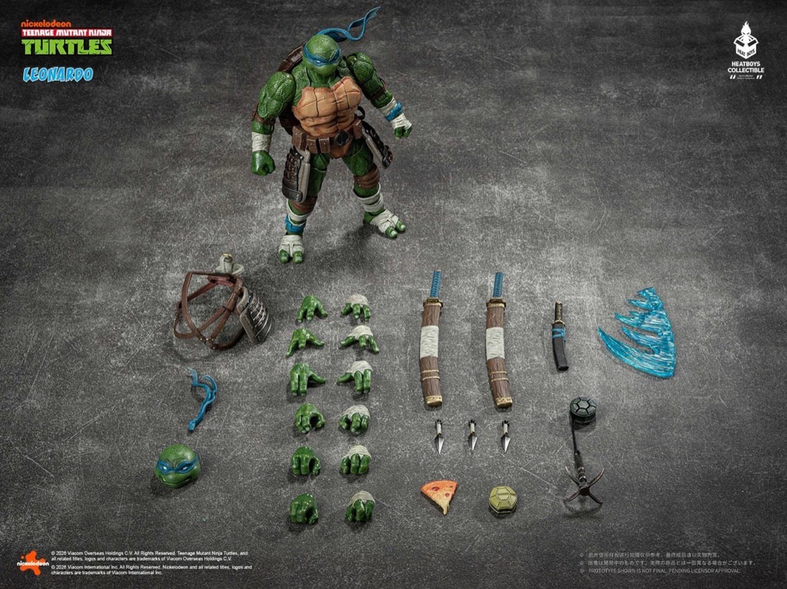 Teenage Mutant Ninja Turtles Leonardo 1/9 Action figure Standard Edition by HEATBOYS