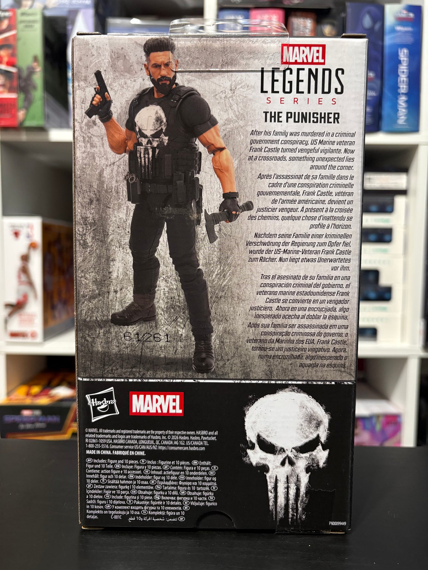 Marvel Legends The Punisher Action Figure by Hasbro