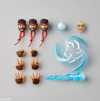 Amazing Yamaguchi Revoltech Ryu Street Fighter 6 w/ *Bonus Face Plate Action Figure BY KAIYODO