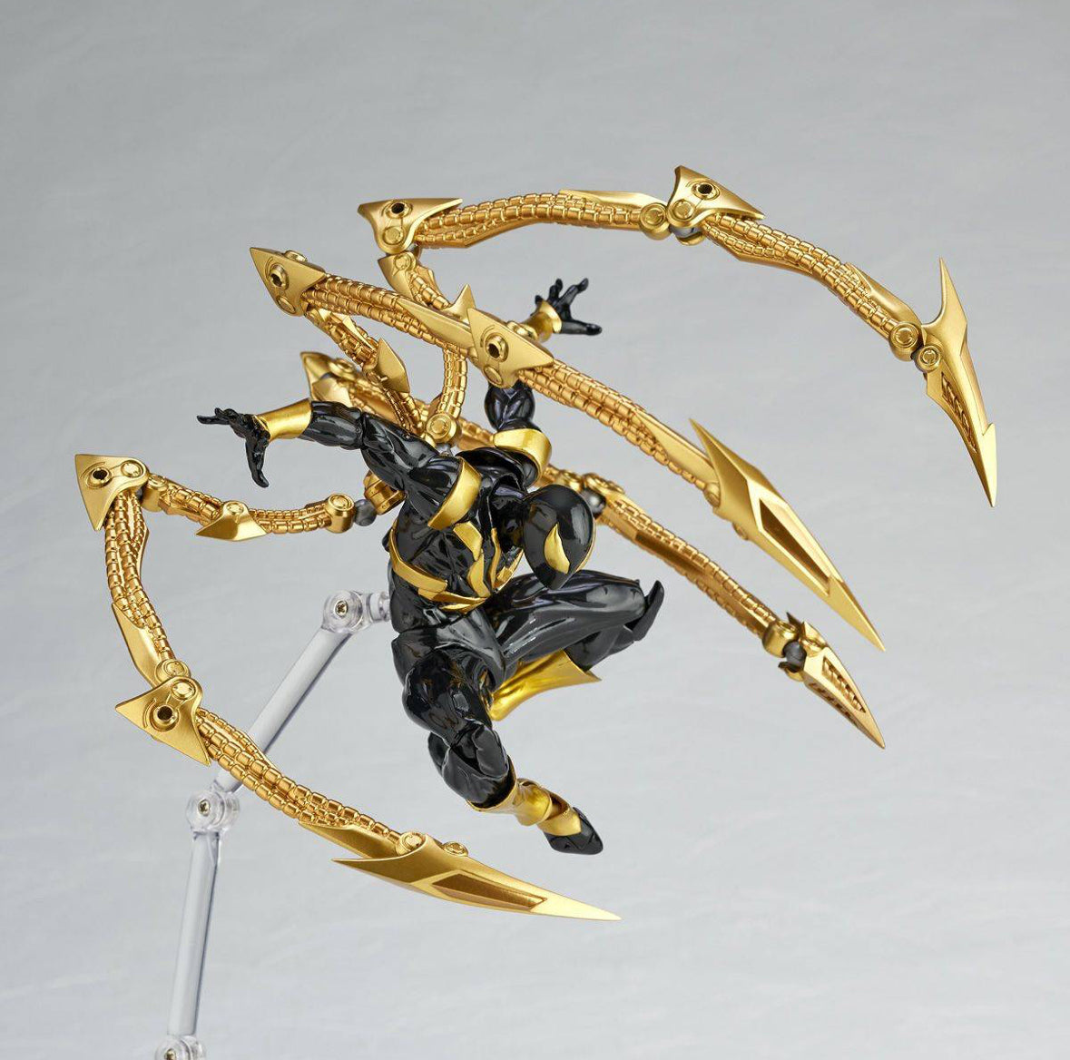 Revoltech Amazing Yamaguchi Marvel Iron Spider (Onyx Stealth Tech