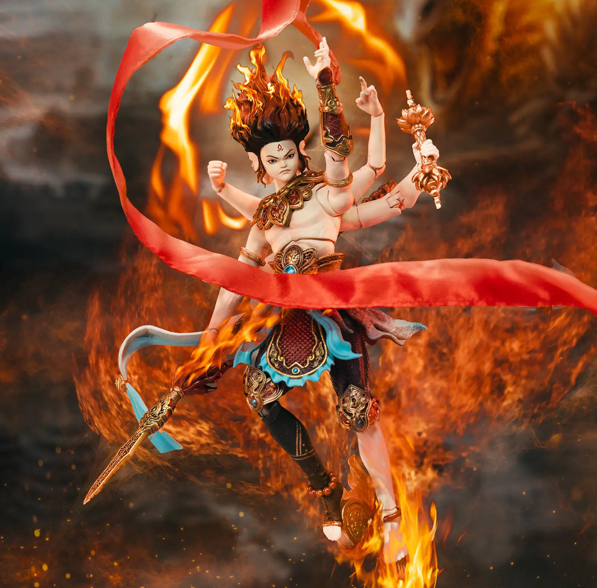 Fengshen Nezha 1/12 FJ-1A02 Deluxe Edition & Accessory Set by FancyRealm