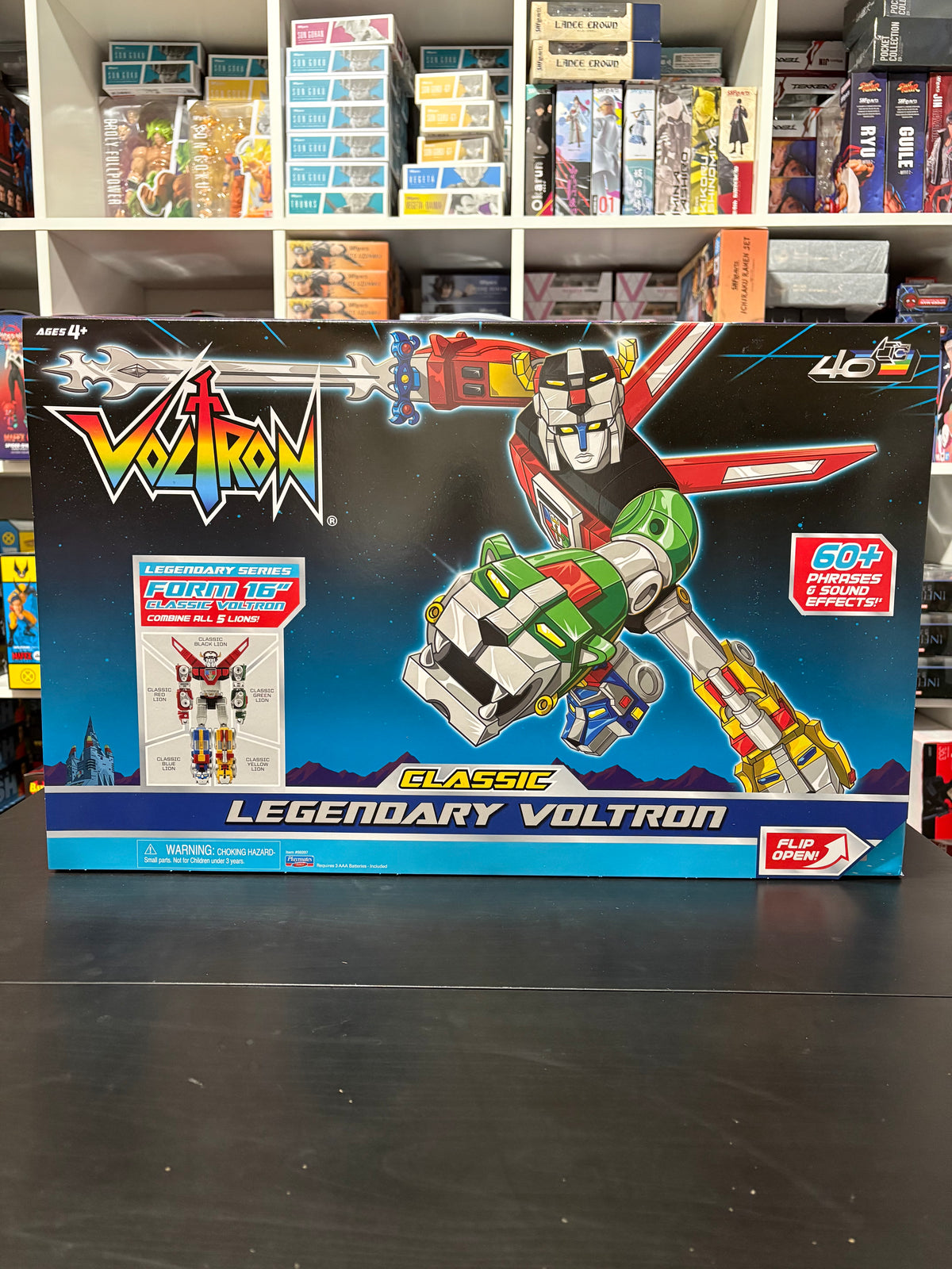 Legendary Voltron 40th Anniversary Classic Deluxe Action Figure by Playmates