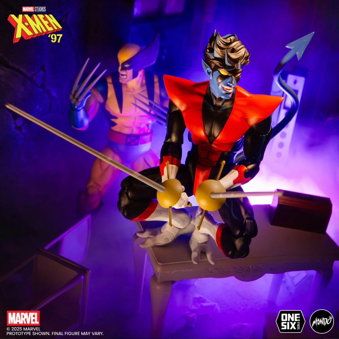 Marvel X-Men '97 - Nightcrawler 1/6 Scale Figure by Mondo