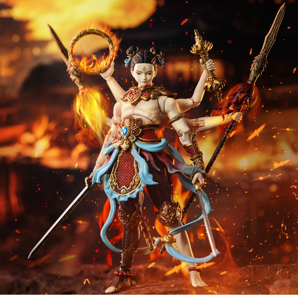 Fengshen Nezha 1/12 FJ-1A02 Deluxe Edition & Accessory Set by FancyRealm