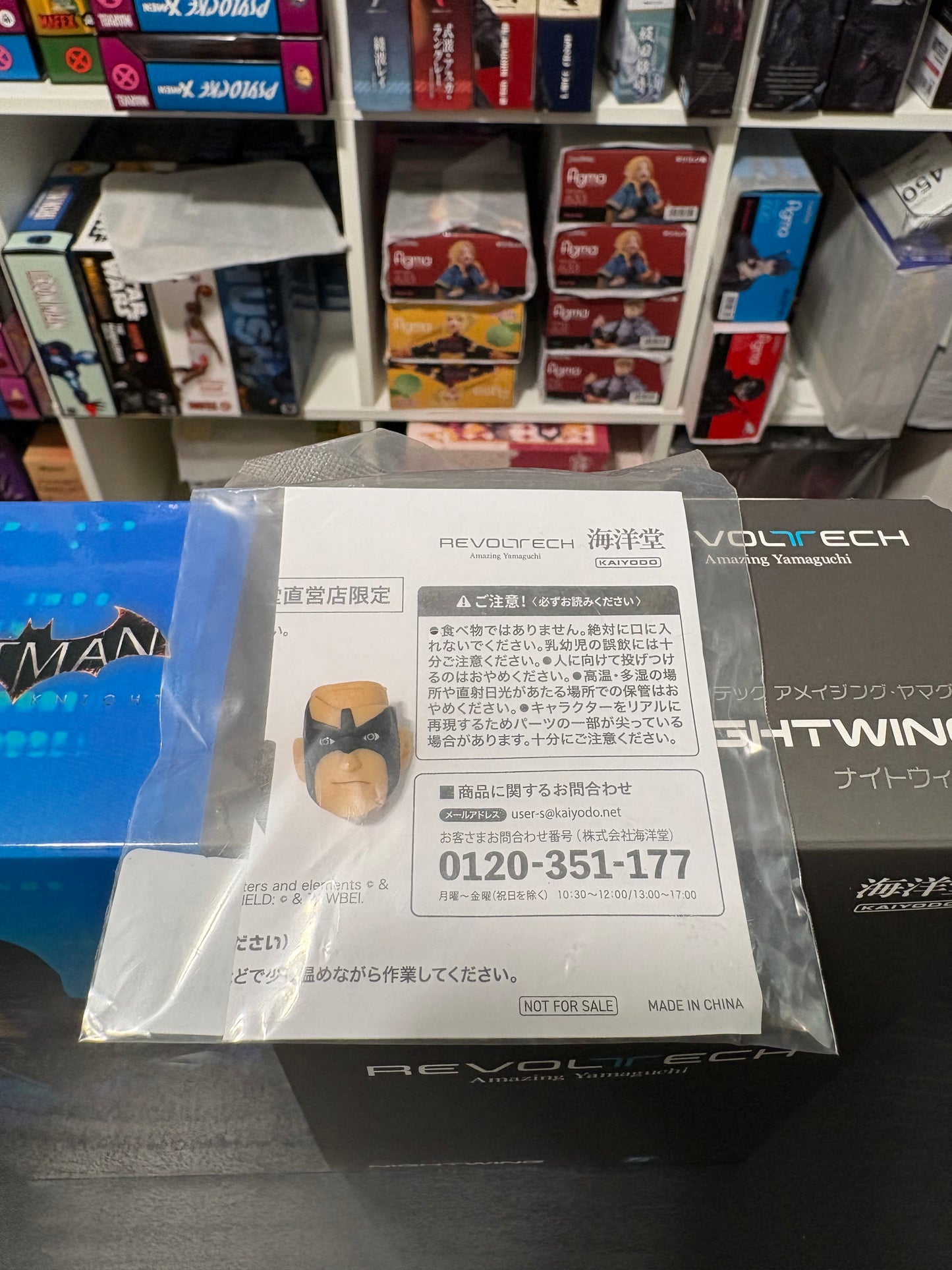 Revoltech Amazing Yamaguchi Batman Nightwing with Limited Bonus Item by Kaiyodo