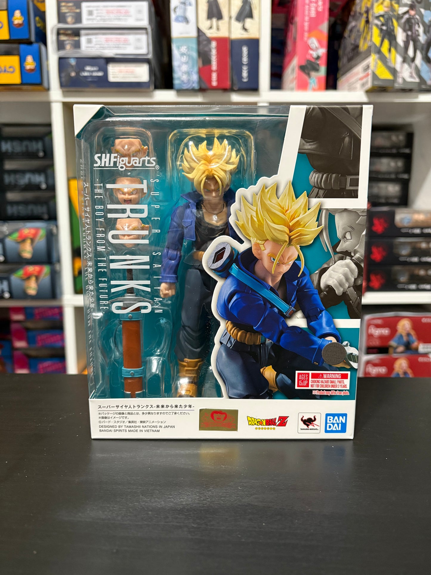 S.H.Figuarts Super Saiyan Trunks The Boy From The Future by Bandai Tamashii Nations