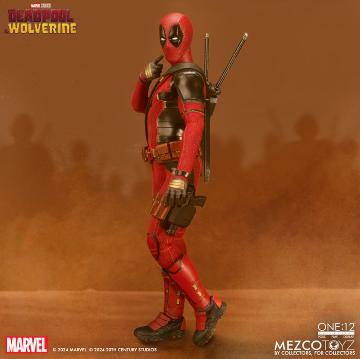 Deadpool & Wolverine One:12 Collective Deadpool by Mezco Toyz