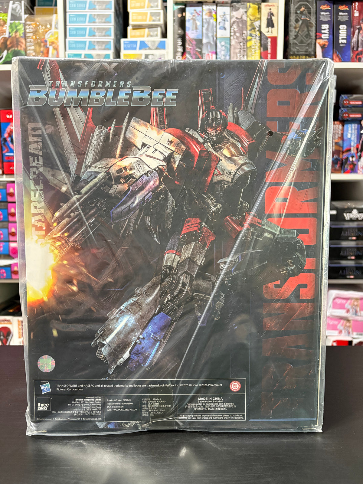 Starscream DLX Transformers: Bumblebee Action Figure by ThreeZero
