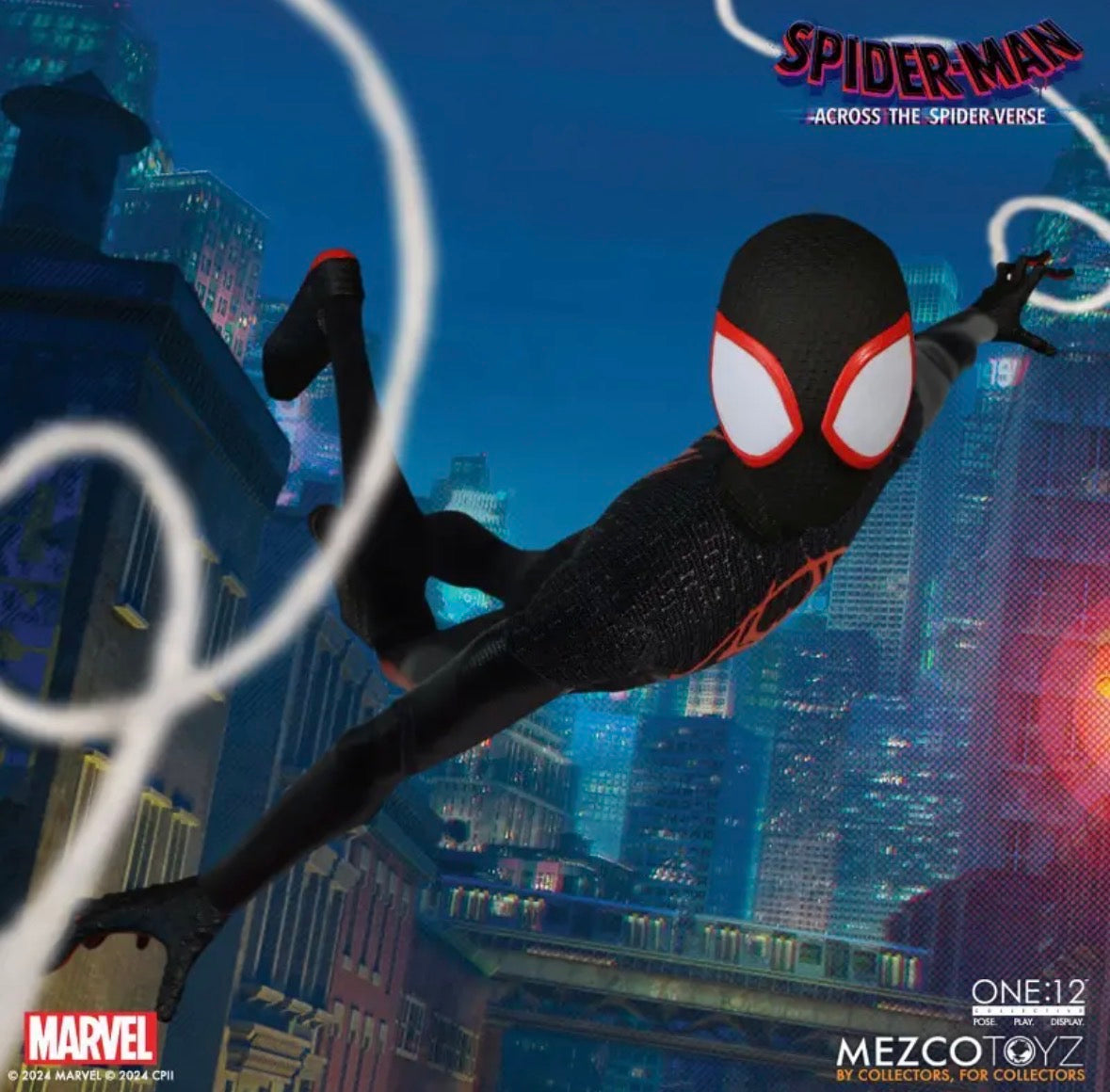 Spider-Man Across the Spider-Verse Miles Morales One:12 Collective Action Figure by Mezco