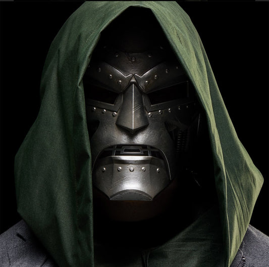 Fantastic Four Marvel Legends Doctor Doom Premium Roleplay Helmet Prop Replica