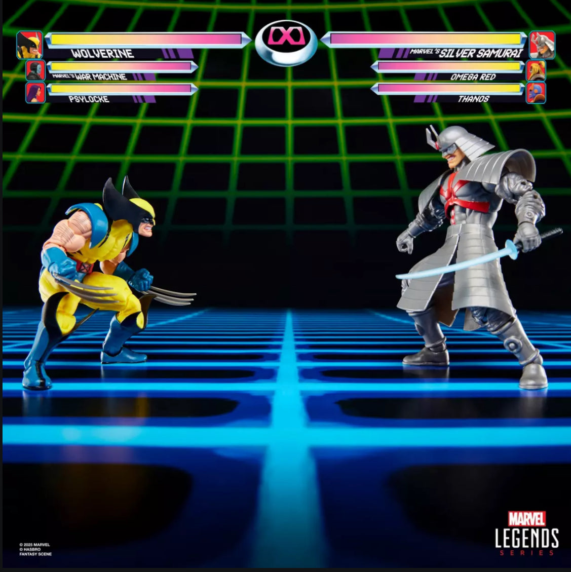 Marvel Legends Series Gamerverse Wolverine vs Marvel's Silver Samurai by Hasbro