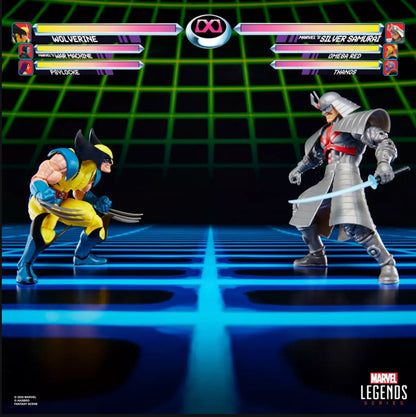 Marvel Legends Series Gamerverse Wolverine vs Marvel's Silver Samurai by Hasbro