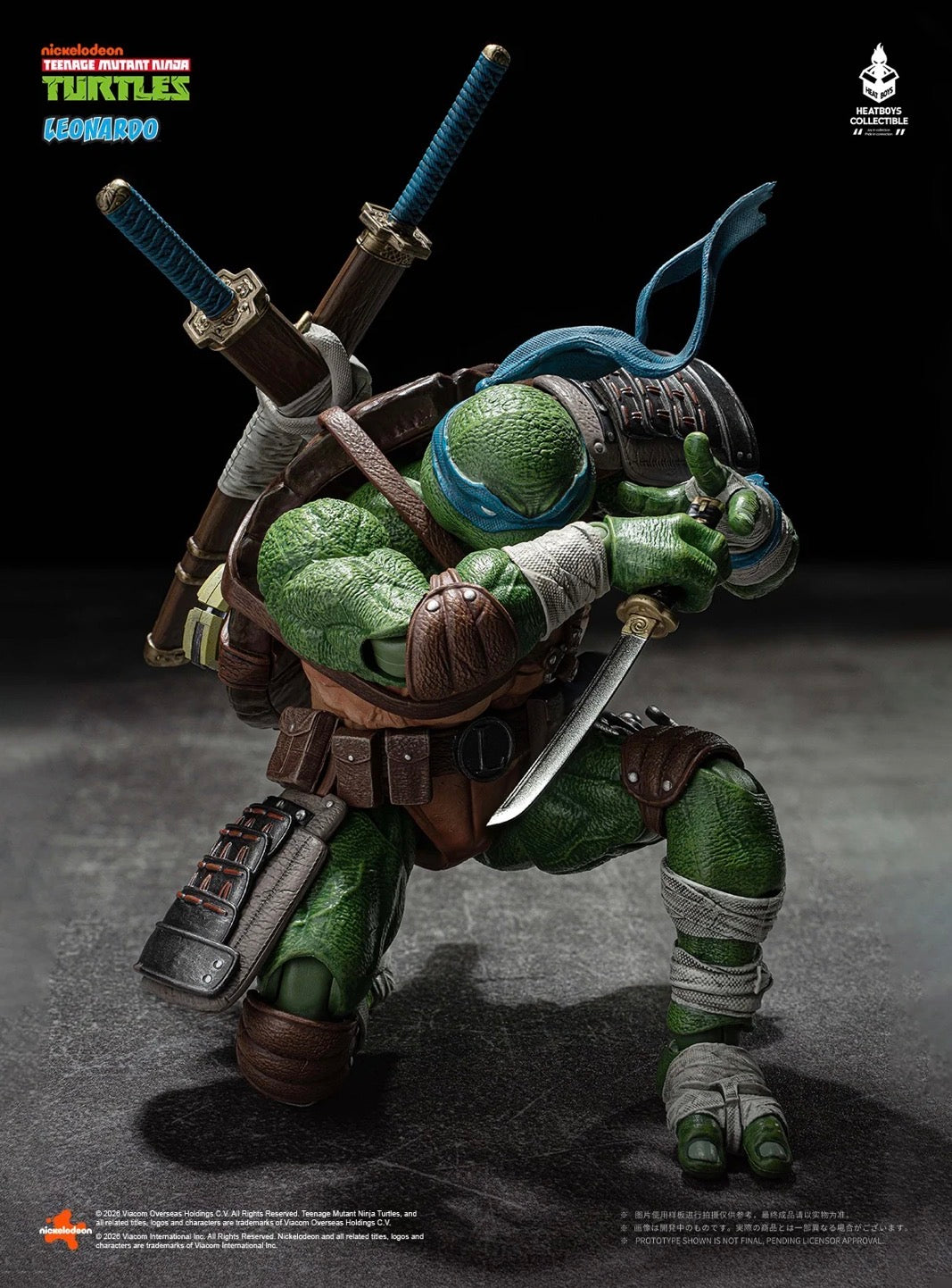 Teenage Mutant Ninja Turtles Leonardo 1/9 Action figure Standard Edition by HEATBOYS
